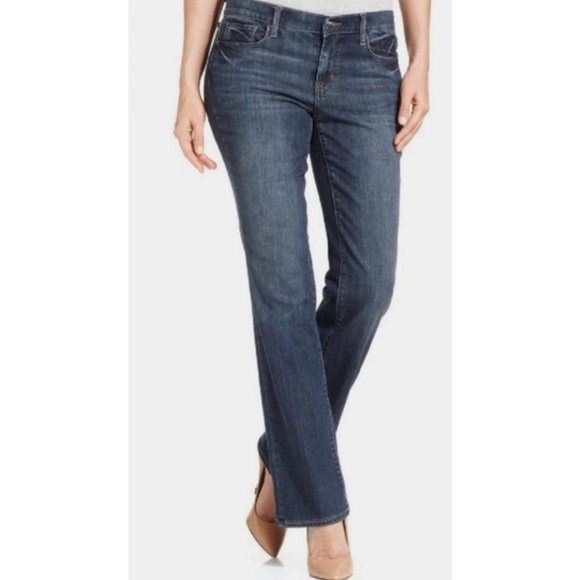 DKNY | Soho Boot Mid-Plus Size Mid Rise Stretchy Boho Bootcut Jeans - Picture 1 of 12